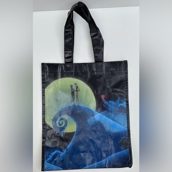 2 Disney Loungefly Hot Topic Totes Beauty & The Beast Nightmare Before Christmas - Picture 14 of 15